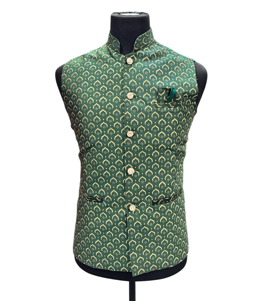 Waistcoat Dark Green 38-42